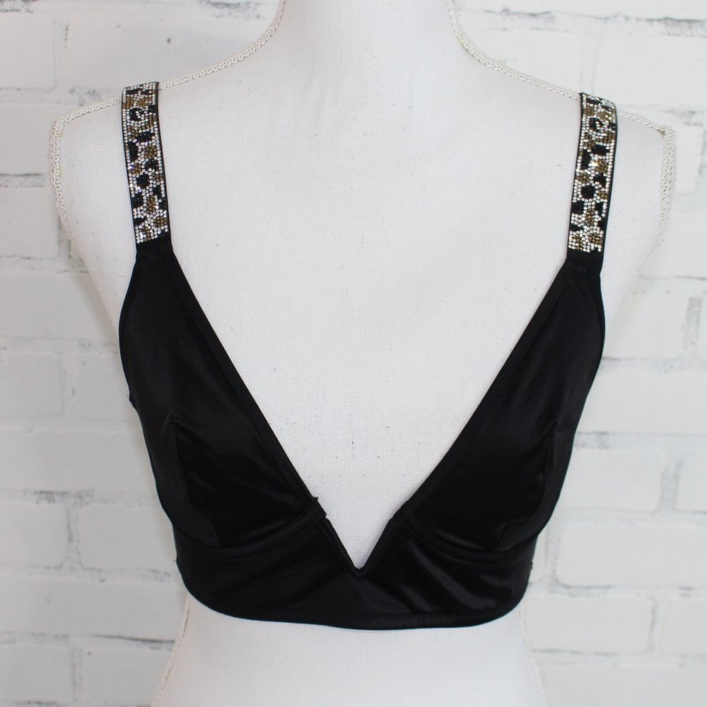 Victoria's Secret Very Sexy Plunge Bra Rhinestone